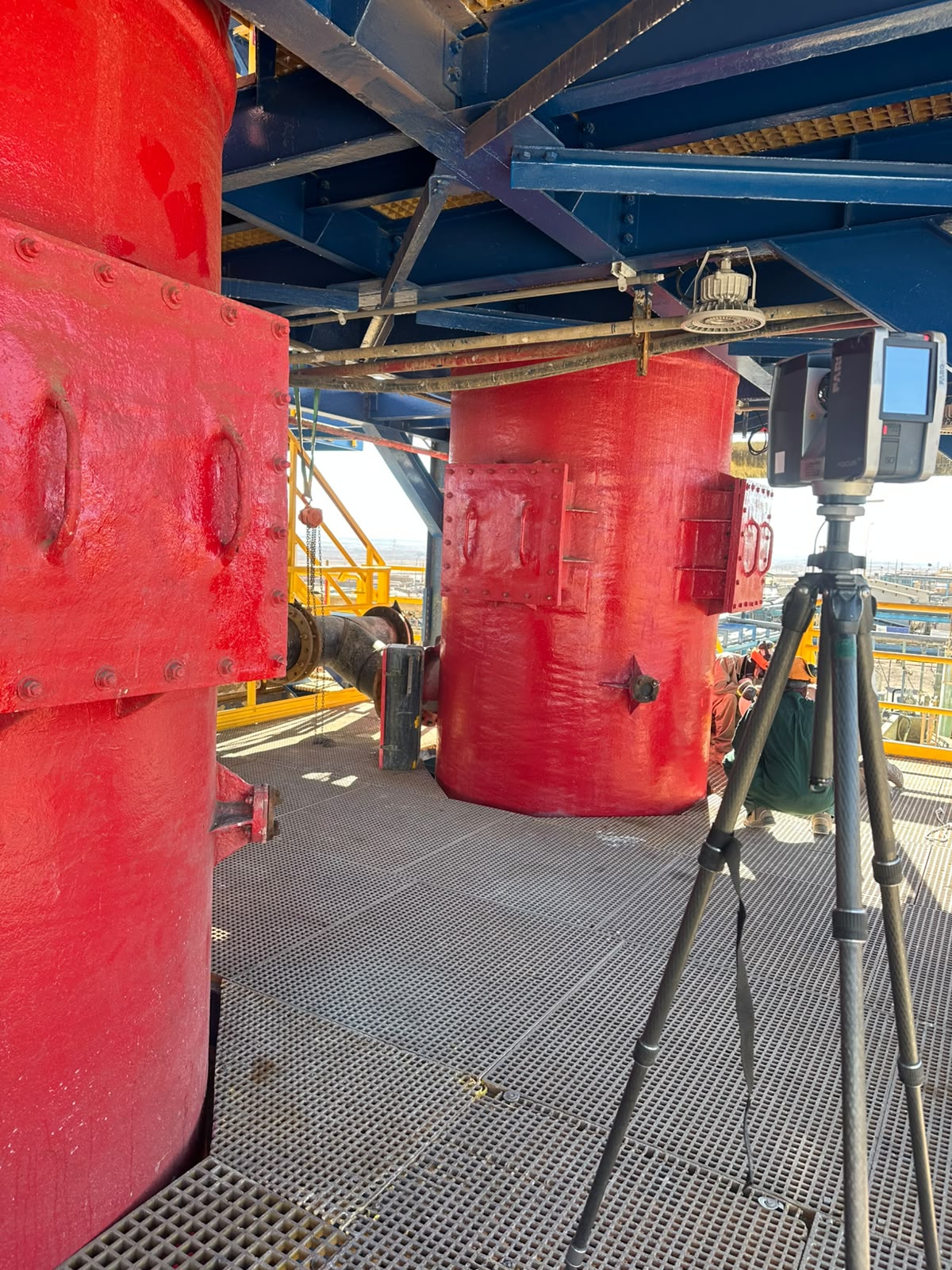 Escaneo de estructuras e instalaciones